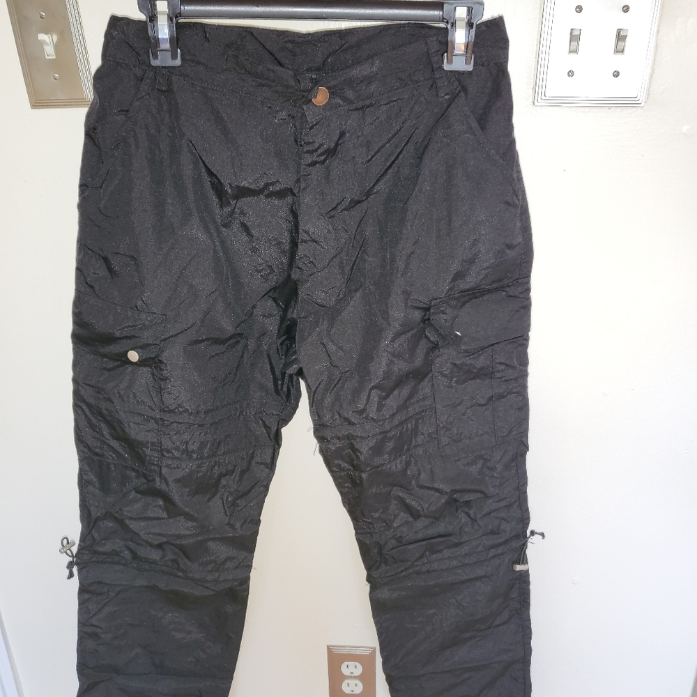Black track pants
